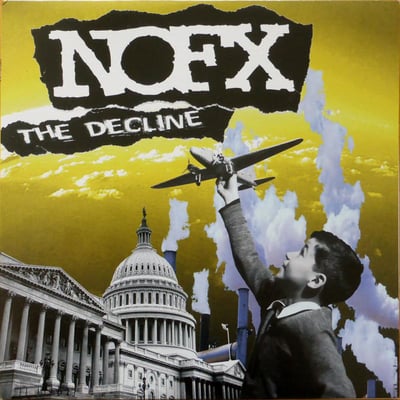 NOFX - The Decline - Black (with two-sided insert)