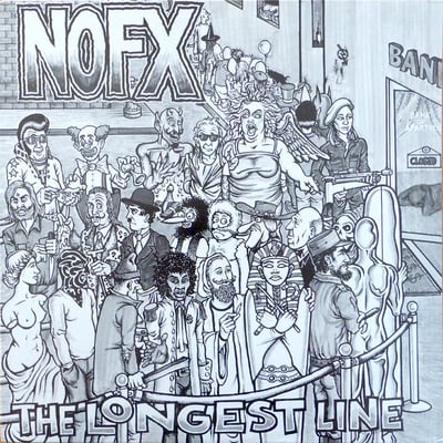 NOFX - The Longest Line - 2nd Press - Black