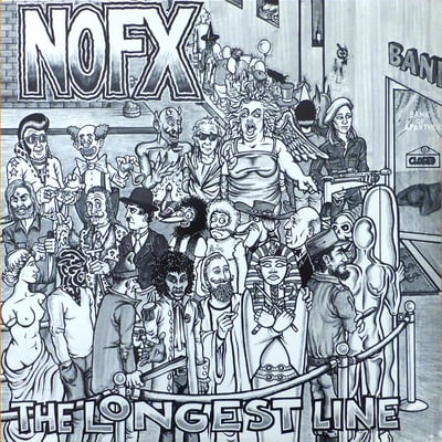 NOFX - The Longest Line - Purple-Blue /200