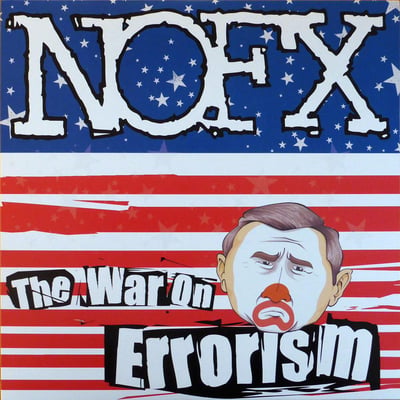 NOFX - The War On Errorism - Black (with clear inner sleeve)
