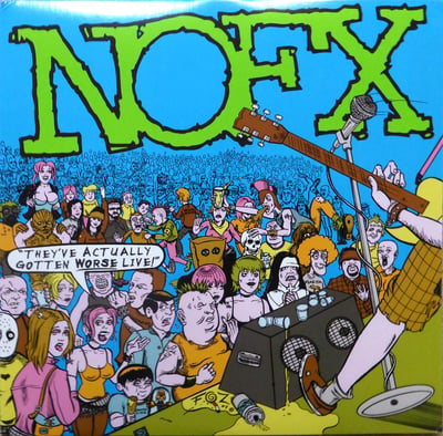 NOFX - They've Actually Gotten Worse Live - Purple and Brown /521