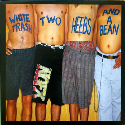 NOFX - White Trash, Two Heebs And A Bean - 1st Press - Black
