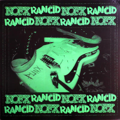 NOFX / Rancid - BYO Split Series: Vol. III - Black w/Green Cover
