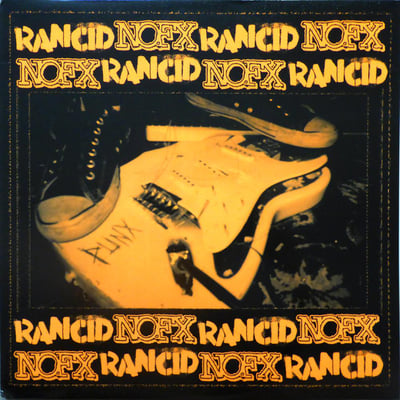NOFX / Rancid - BYO Split Series: Vol. III - Black w/Orange Cover