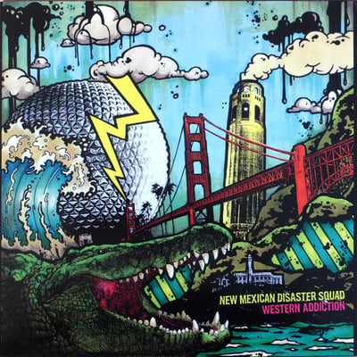 Western Addiction / New Mexican Disaster Squad - Split - Red /247