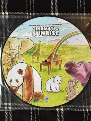 Cinematic Sunrise - A Coloring Story Book... [1st Press - Pic Disc (/1000)] Equal Vision Records