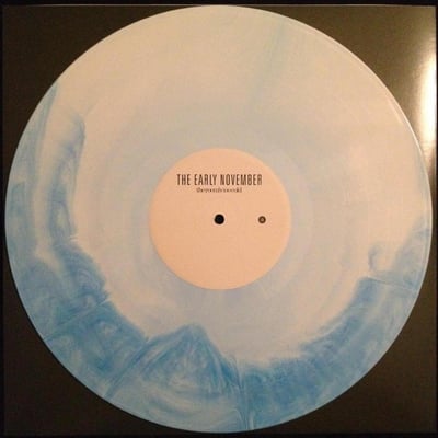 Early November, The - The Room's Too Cold [2nd Press - White/Blue Starburst (/750)] Rise Records