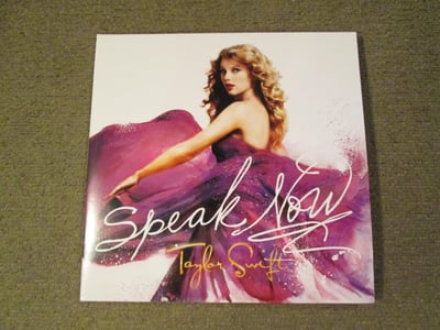 Taylor Swift - Speak Now Double LP 12" (Black 180 gram Vinyl)