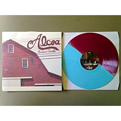 Alcoa - Parlour Tricks - 1st Press - Half Baby Blue/Maroon - /300 - Bridge Nine Records