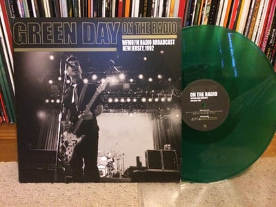 Green Day - On The Radio, WFMU FM Radio Broadcast, New Jersey, 1992 - Translucent Green (/1000)