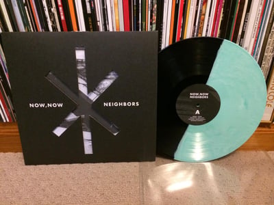 Now, Now - Neighbors (Deluxe) - Half Seafoam/Half Black (/1000) [3rd Pressing]