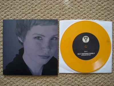Run For Cover Records 2013 Subscription - Self Defense Family/Meredith Hunter - Split (Cream) /250