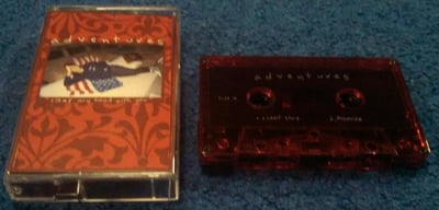 Adventures- Clear My Head With You (Red Tint)/100 First Pressing