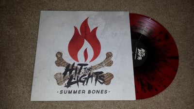 Hit The Lights - Summer Bones | Blood Red & Orange Smash w/ Black Splatter | /200 (2015) PNE162