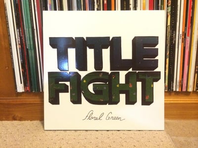 Title Fight - Floral Green - Black
