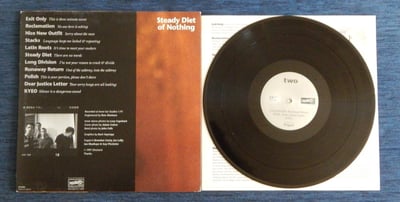 Fugazi - Steady Diet Or Nothing | Dischord Records, dis-60v | black