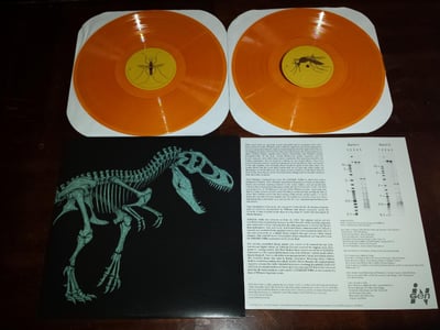 Jurassic Park OST- John Williams - 180 Gram 2XLP - Amber /1000 - Mondo