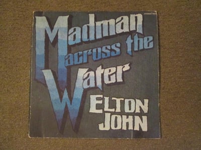 Elton John - Madman Across The Water LP 12" (Black Vinyl)
