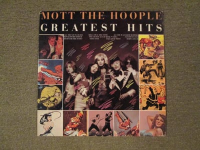 Mott The Hoople - Greatest Hits LP 12" (Black Vinyl)