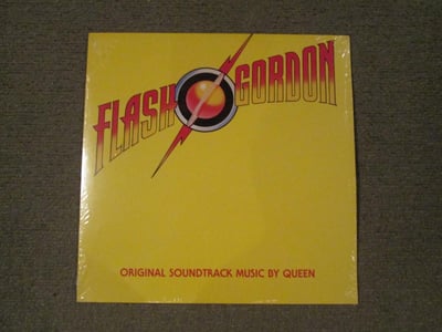 OST: Flash Gordon - Original Soundtrack Music by Queen LP 12" (Black 180 gram Vinyl)