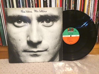 Phil Collins - Face Value - Black