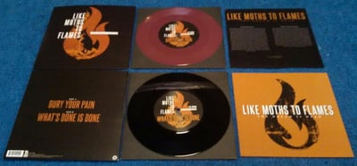 Like Moths to Flames- The Dream is Dead (Oxblood)/400 First Pressing