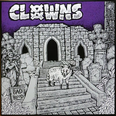 Clowns - Bad Blood - Purple-Silver
