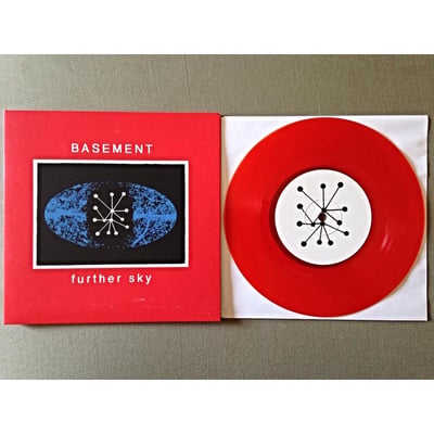 Basement - Further Sky - 1st Press - Blood Red/Orange A-Side B-Side - /5000 - Run For Cover Records
