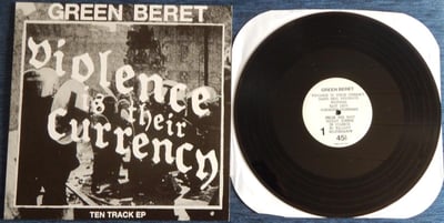 Green Beret - Violence Is Their Currency | Side Two, side2-004 | black /400(500)