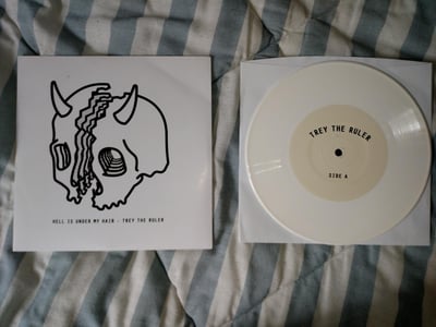 Trey The Ruler - Hell Is Under My Hair - 300 copies - White vinyl
