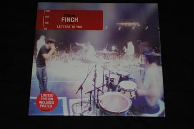 Finch - Letters To You (Black - LT ?) [1st on Drive-Thru Records/MCA Records]