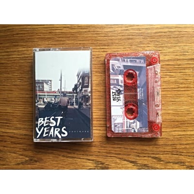 Best Years - Footwork - Clear Red w/Glitter - /10 - Ambition Records