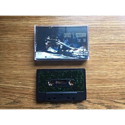 Captives - Discography 2012-2014 - Black w/Green Glitter - #12/25 - Ronald Records