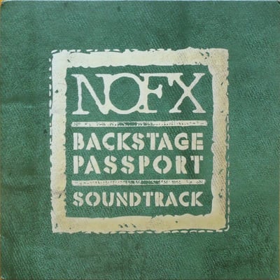 NOFX - Backstage Passport Soundtrack - Blue w/White Splatter /110