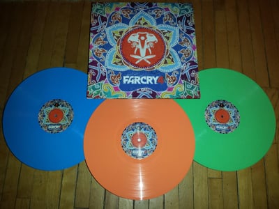 Cliff Martinez - FAR CRY 4 OST - 3XLP, Orange/Blue/Green /1500 - Invada Records