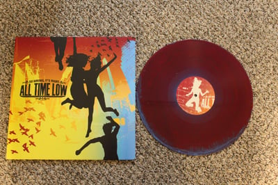 All Time Low - So Wrong, It's Right (Red/Blue Swirl)