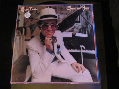 Elton John - Greats Hits LP 12" (Black Vinyl)