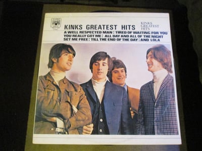 The Kinks - Greatest Hits LP 12" (Black Vinyl)