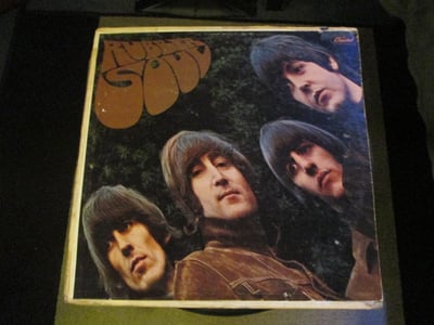 The Beatles - Rubber Soul LP 12" (Black Vinyl)