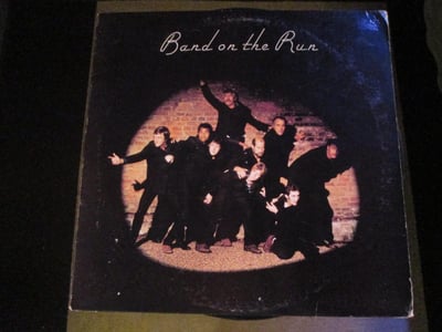 Wings, (Paul McCartney &) - Band On The Run LP 12" (Black Vinyl)