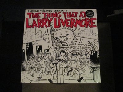 V/A: Adeline Records Presents: The Thing That Ate Larry Livermore LP 12" (Black Vinyl)