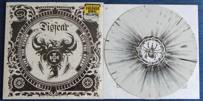 Disfear - Live the storm | Relapse, rp-6723 | white w/ black haze /1000