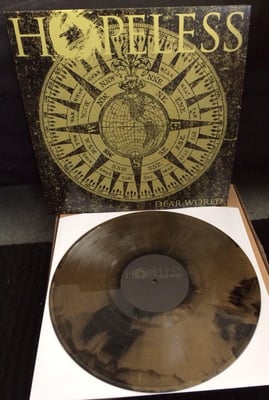 Hopeless - Dear World - 300 copies - Gold w/Black haze vinyl