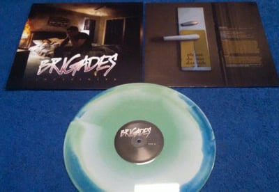 Brigades- Indefinite (Mint/White/Aqua Smash)/200 First Pressing