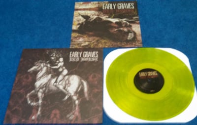 Early Graves- Red Horse (Death (Pale Green Transparent))/500 First Pressing