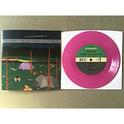 Title Fight - The Last Thing You Forget - 3rd Press - Magenta - /1000 - Run For Cover Records