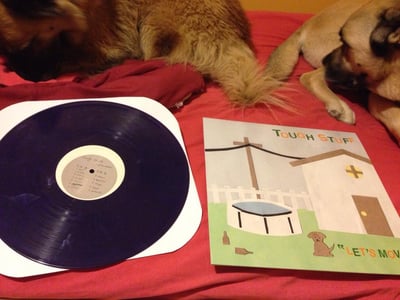 Tough Stuff "Let's Move" Too Far Gone Records. 1st Press. Marbled Violet/300