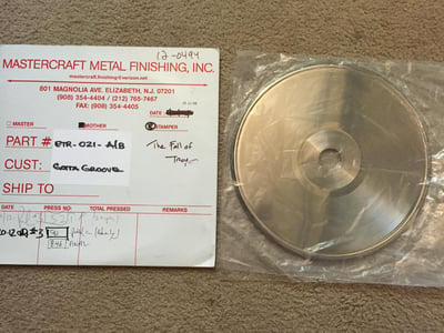 The Fall Of Troy - DoppelgÃ¤nger - Mother (Etched Metal Used To Create The DoppelgÃ¤nger 2nd Test Press)