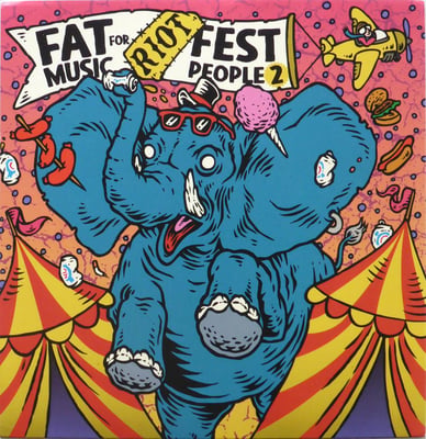 V/A - Fat Music For Riot Fest People Vol. 2 - Red, Green, Black /250