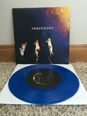 React | Drown | Translucent Blue w/ White Haze /100 | 1st Press
